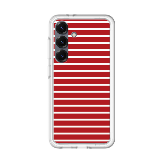 スリムプロテクションプレミアムケース［ Middle Border - Red ］