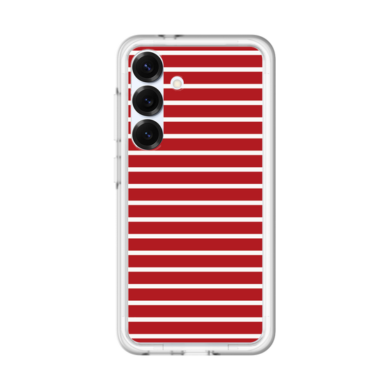 スリムプロテクションプレミアムケース［ Middle Border - Red ］