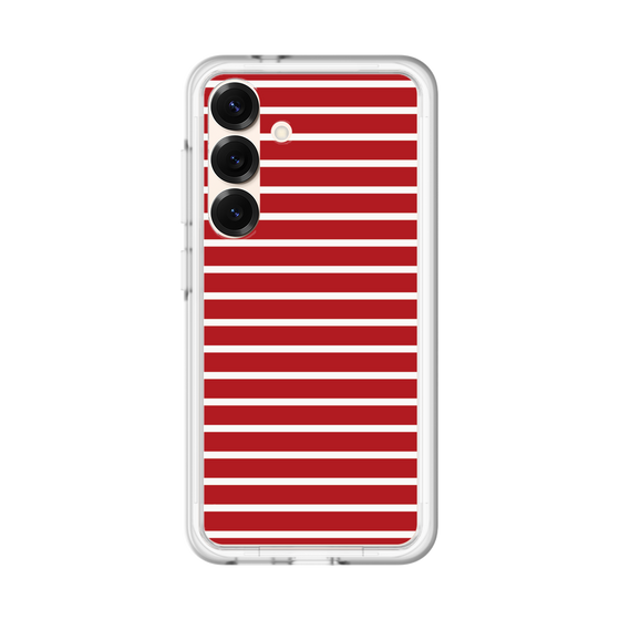 スリムプロテクションプレミアムケース［ Middle Border - Red ］
