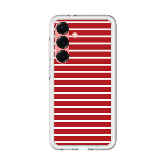 スリムプロテクションプレミアムケース［ Middle Border - Red ］