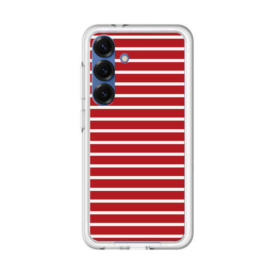 スリムプロテクションプレミアムケース［ Middle Border - Red ］