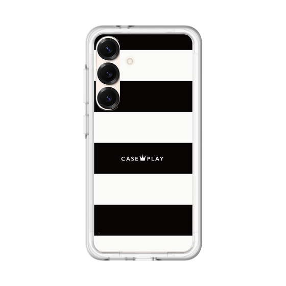 スリムプロテクションプレミアムケース［ Big Border - Black ］