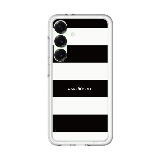 スリムプロテクションプレミアムケース［ Big Border - Black ］