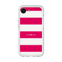 スリムプロテクションプレミアムケース［ Big Border - Pink ］