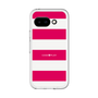 スリムプロテクションプレミアムケース［ Big Border - Pink ］