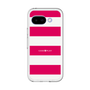 スリムプロテクションプレミアムケース［ Big Border - Pink ］