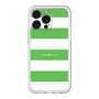 スリムプロテクションプレミアムケース［ Big Border - Green ］