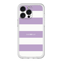 スリムプロテクションプレミアムケース［ Big Border - Purple ］