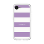 スリムプロテクションプレミアムケース［ Big Border - Purple ］