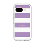スリムプロテクションプレミアムケース［ Big Border - Purple ］