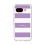 スリムプロテクションプレミアムケース［ Big Border - Purple ］