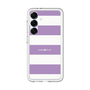 スリムプロテクションプレミアムケース［ Big Border - Purple ］