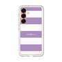 スリムプロテクションプレミアムケース［ Big Border - Purple ］