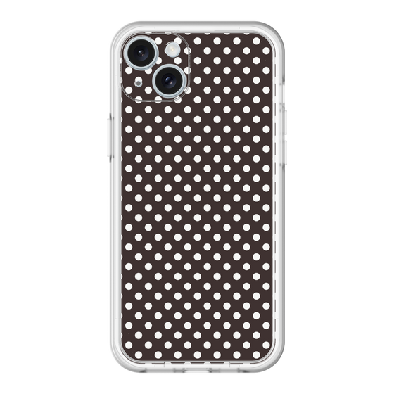 スリムプロテクションプレミアムケース［ Small Dot - Black ］
