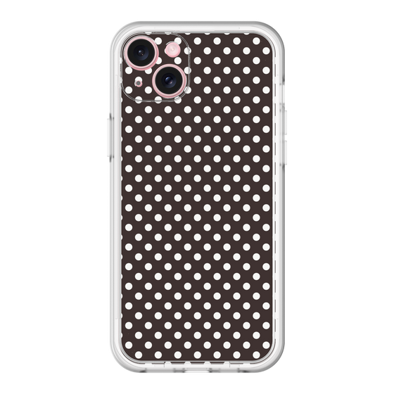 スリムプロテクションプレミアムケース［ Small Dot - Black ］