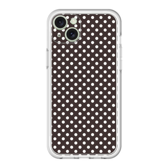 スリムプロテクションプレミアムケース［ Small Dot - Black ］