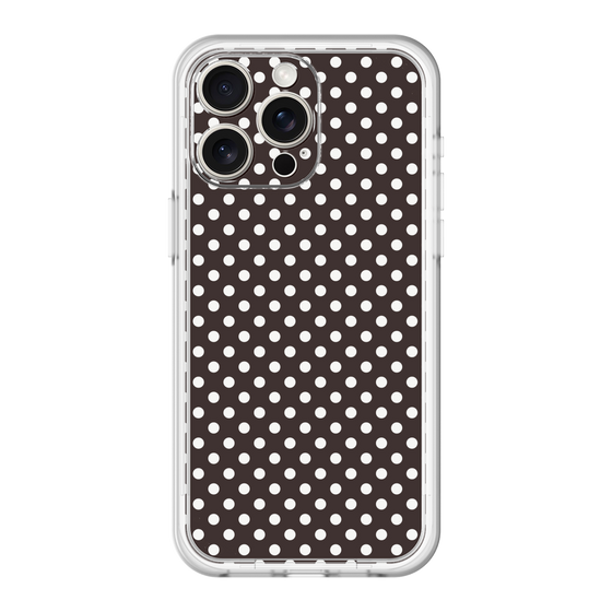 スリムプロテクションプレミアムケース［ Small Dot - Black ］