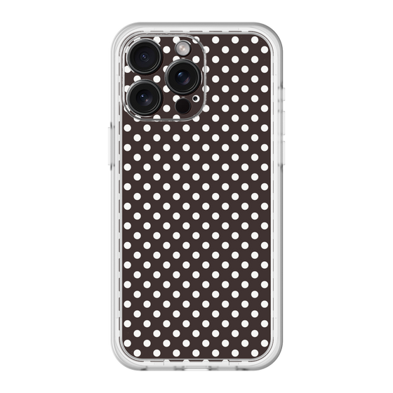 スリムプロテクションプレミアムケース［ Small Dot - Black ］