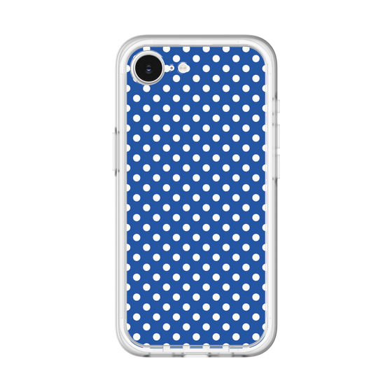 スリムプロテクションプレミアムケース［ Small Dot - Blue ］