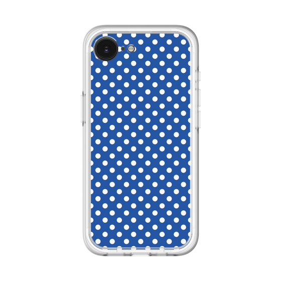 スリムプロテクションプレミアムケース［ Small Dot - Blue ］