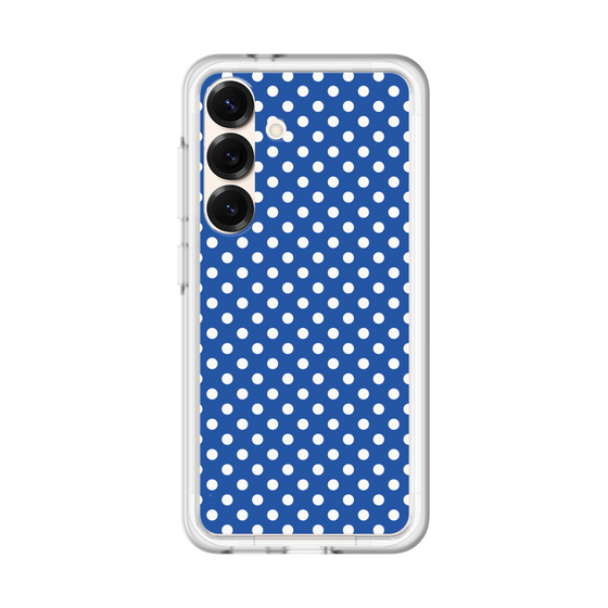 スリムプロテクションプレミアムケース［ Small Dot - Blue ］