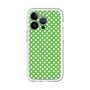 スリムプロテクションプレミアムケース［ Small Dot - Green ］