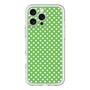 スリムプロテクションプレミアムケース［ Small Dot - Green ］