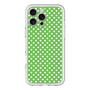 スリムプロテクションプレミアムケース［ Small Dot - Green ］