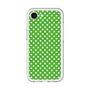 スリムプロテクションプレミアムケース［ Small Dot - Green ］