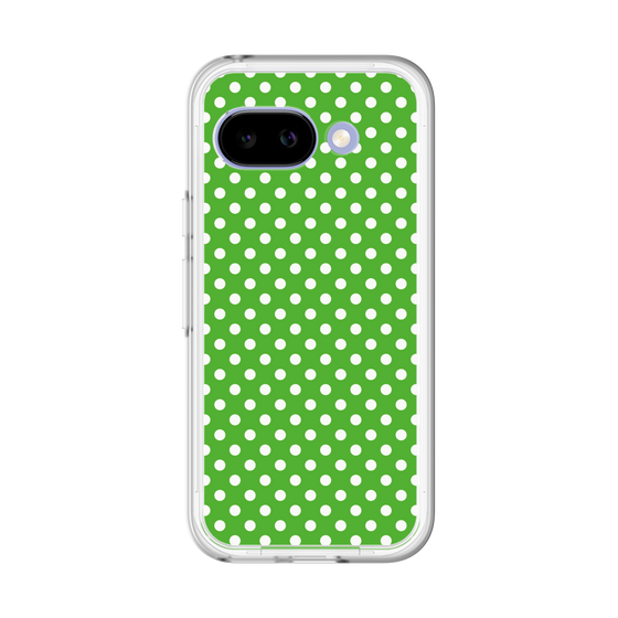 スリムプロテクションプレミアムケース［ Small Dot - Green ］