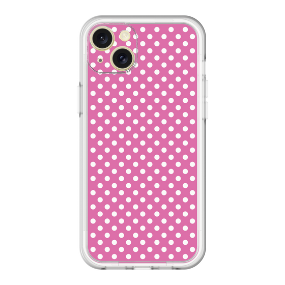 スリムプロテクションプレミアムケース［ Small Dot - Pink ］