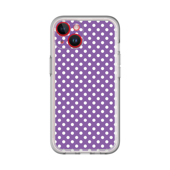 スリムプロテクションプレミアムケース［ Small Dot - Purple ］