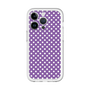 スリムプロテクションプレミアムケース［ Small Dot - Purple ］