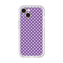 スリムプロテクションプレミアムケース［ Small Dot - Purple ］