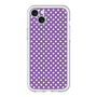 スリムプロテクションプレミアムケース［ Small Dot - Purple ］