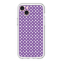 スリムプロテクションプレミアムケース［ Small Dot - Purple ］
