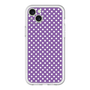 スリムプロテクションプレミアムケース［ Small Dot - Purple ］