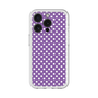 スリムプロテクションプレミアムケース［ Small Dot - Purple ］