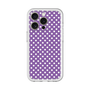 スリムプロテクションプレミアムケース［ Small Dot - Purple ］