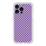 スリムプロテクションプレミアムケース［ Small Dot - Purple ］