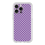 スリムプロテクションプレミアムケース［ Small Dot - Purple ］