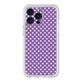 スリムプロテクションプレミアムケース［ Small Dot - Purple ］