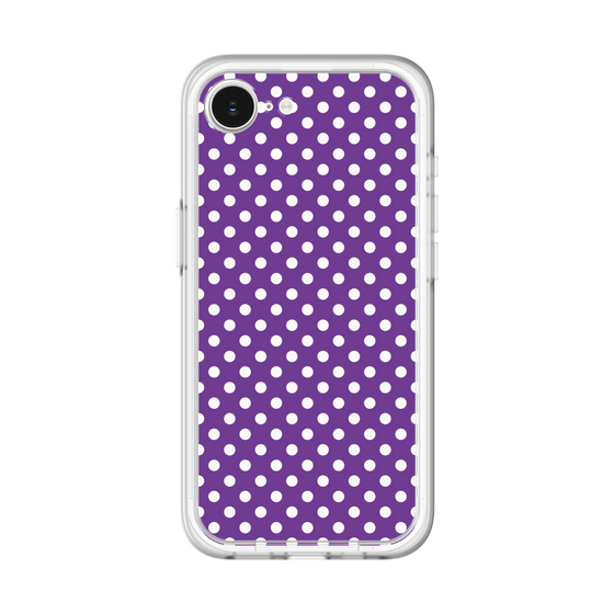 スリムプロテクションプレミアムケース［ Small Dot - Purple ］