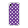 スリムプロテクションプレミアムケース［ Small Dot - Purple ］
