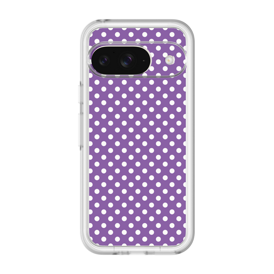 スリムプロテクションプレミアムケース［ Small Dot - Purple ］