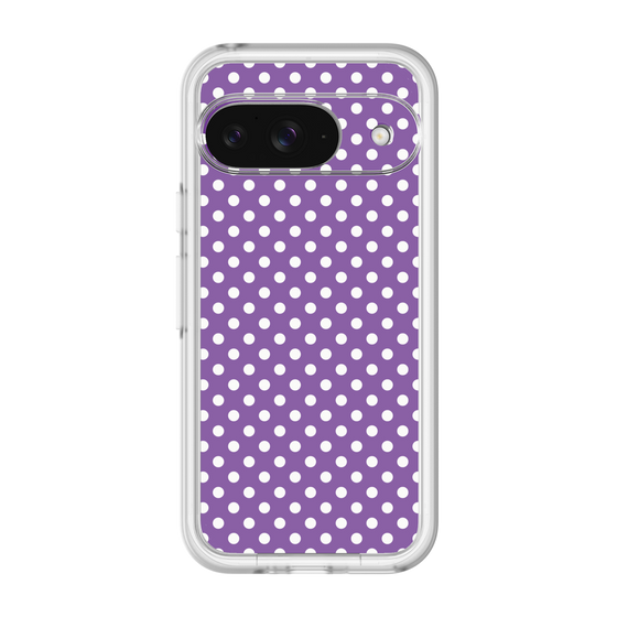 スリムプロテクションプレミアムケース［ Small Dot - Purple ］