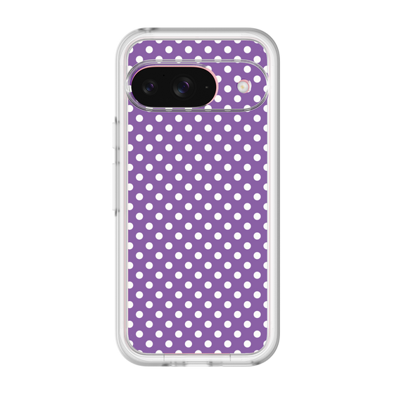 スリムプロテクションプレミアムケース［ Small Dot - Purple ］