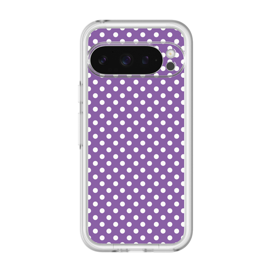 スリムプロテクションプレミアムケース［ Small Dot - Purple ］