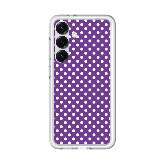 スリムプロテクションプレミアムケース［ Small Dot - Purple ］