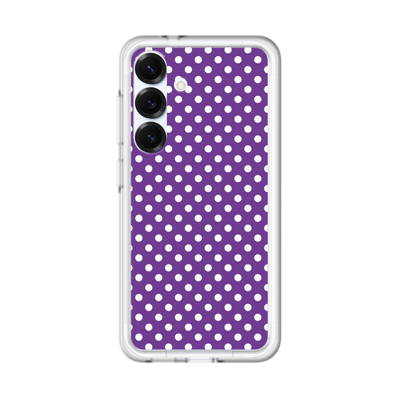 スリムプロテクションプレミアムケース［ Small Dot - Purple ］